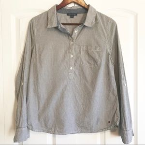 Tommy Hilfiger || Striped Oxford Tunic